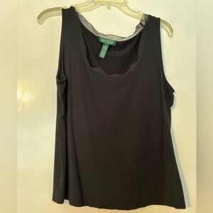Ralph Lauren Black Tank Top